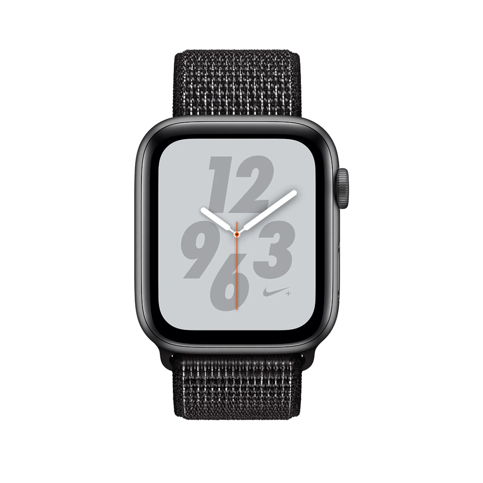 Apple Watch Nike+ Series 4 GPS + Cellular 40mm Space Gray Aluminum Case with Black Nike Sport Loop (MTX92)