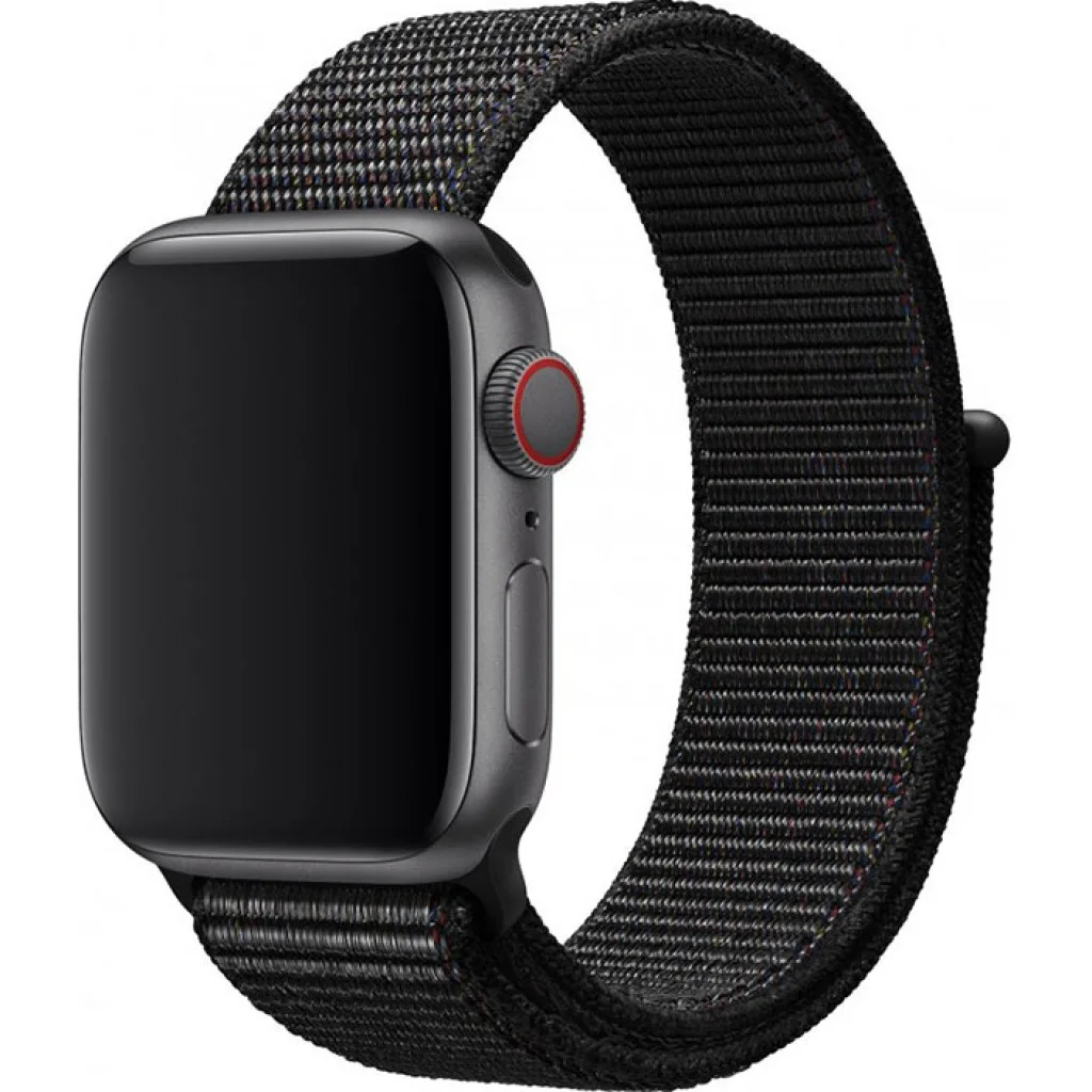 Ремінець Apple Black Sport Loop для Apple Watch 40mm (MTLT2)