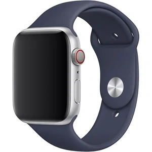 Колір: Синій - Ремінець Apple Sport Band Midnight Blue S/M & M/L для Apple Watch 44mm (MTPX2)