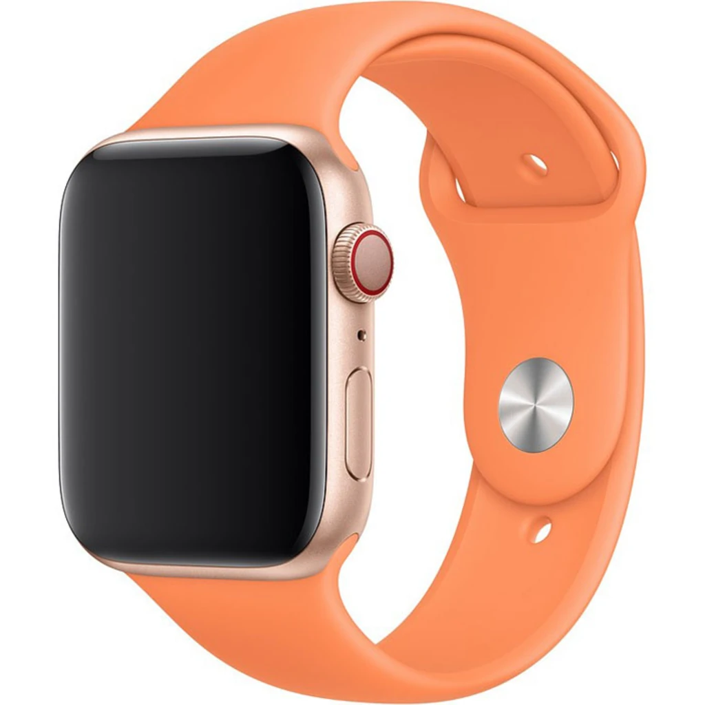 Ремінець Apple Sport Band Papaya S/M & M/L для Apple Watch 44mm (MV772)