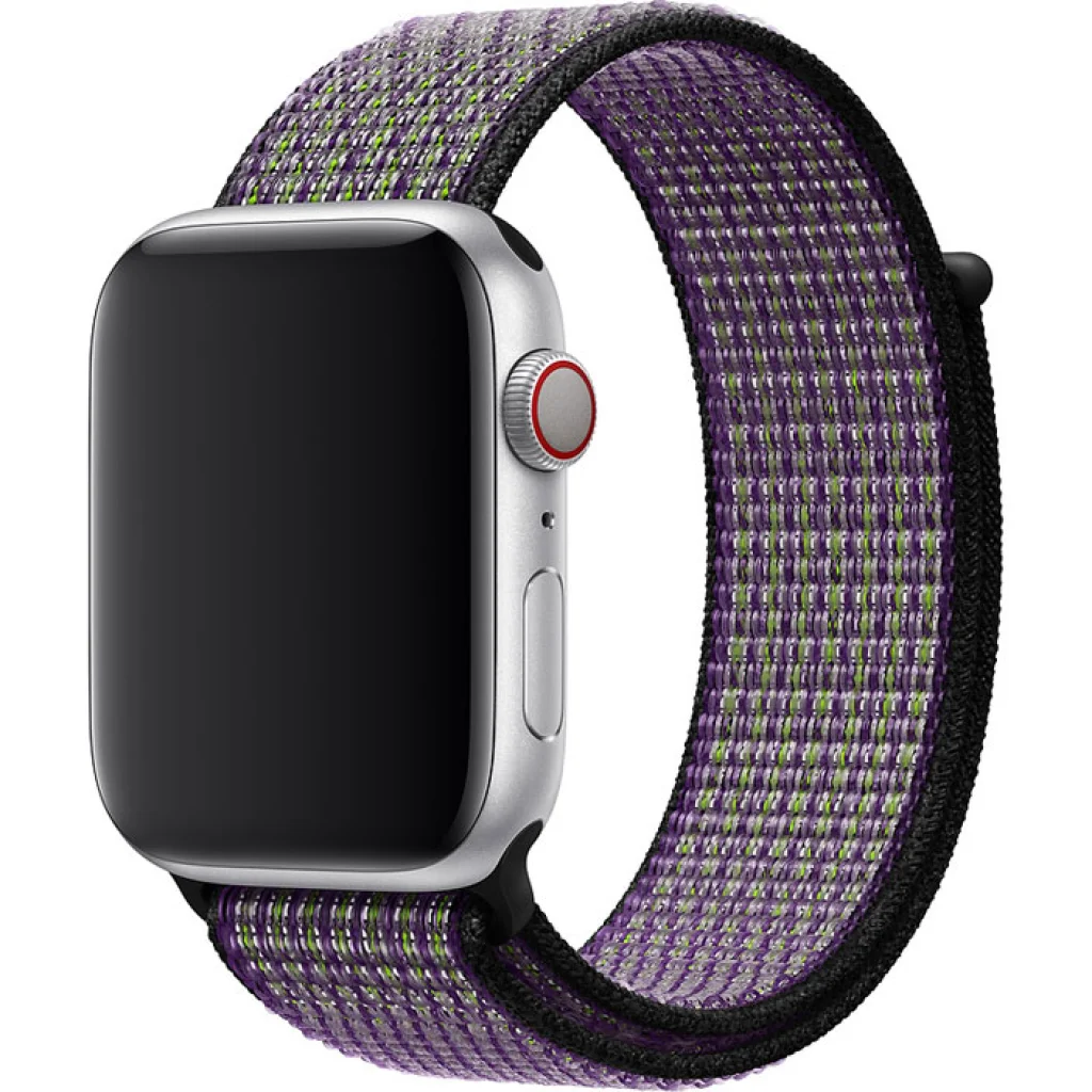 Ремешок Apple Desert Sand/Volt Nike Sport Loop для Apple Watch 44mm (MWU52)