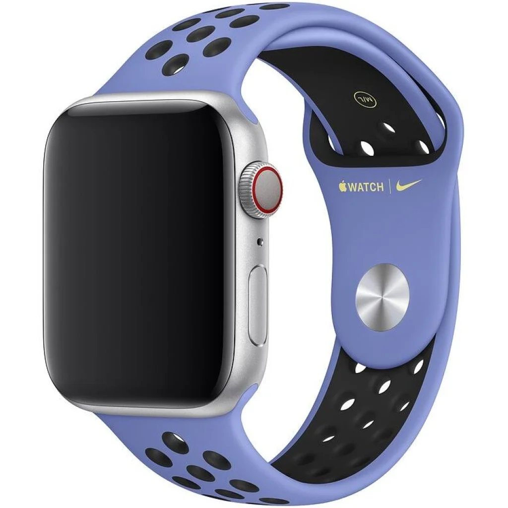Ремешок Apple Royal Pulse/Black Nike Sport Band S/M & M/L для Apple Watch 44mm (MWUA2)