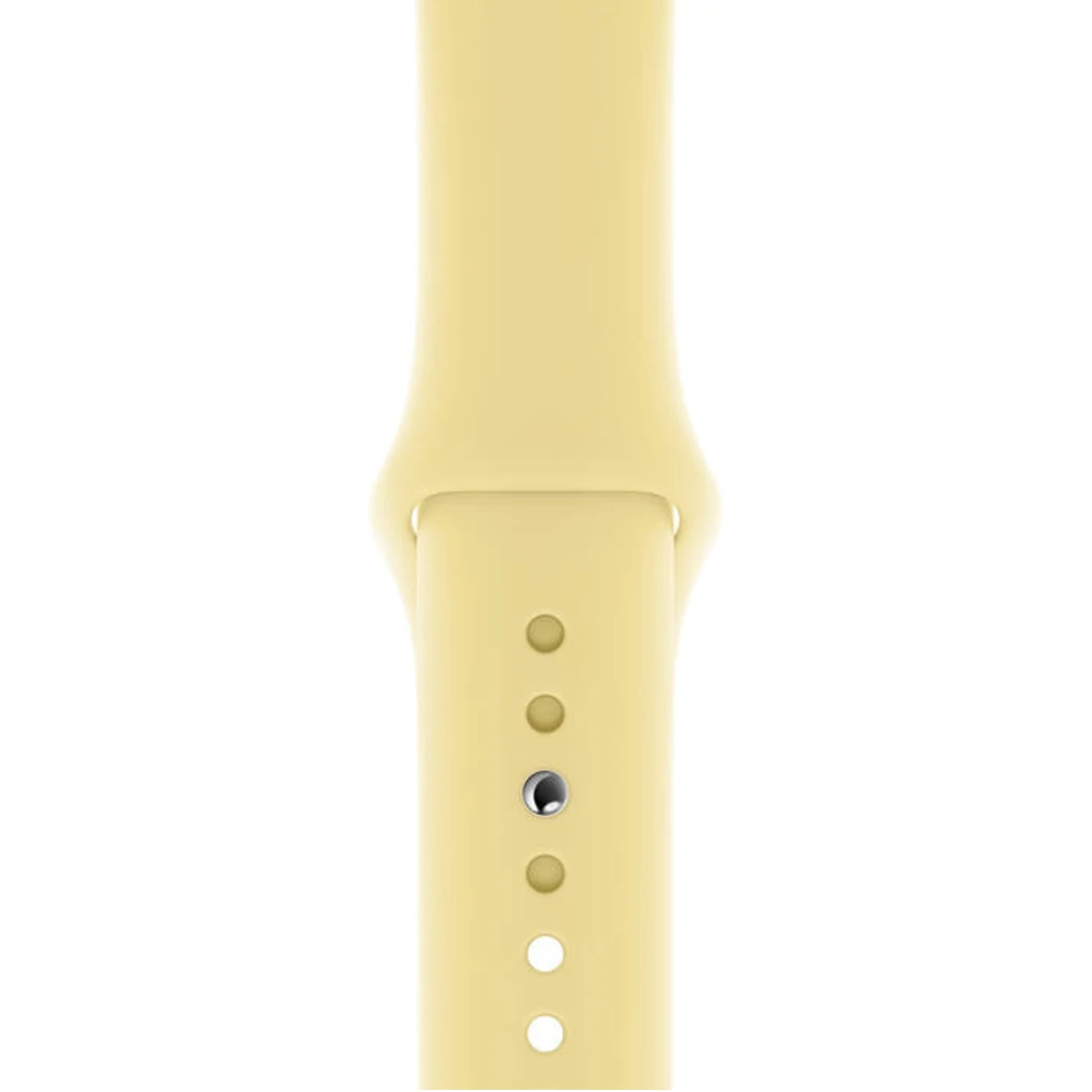 Ремінець Apple Sport Band Lemon Cream S/M & M/L для Apple Watch 40mm (MWUU2)