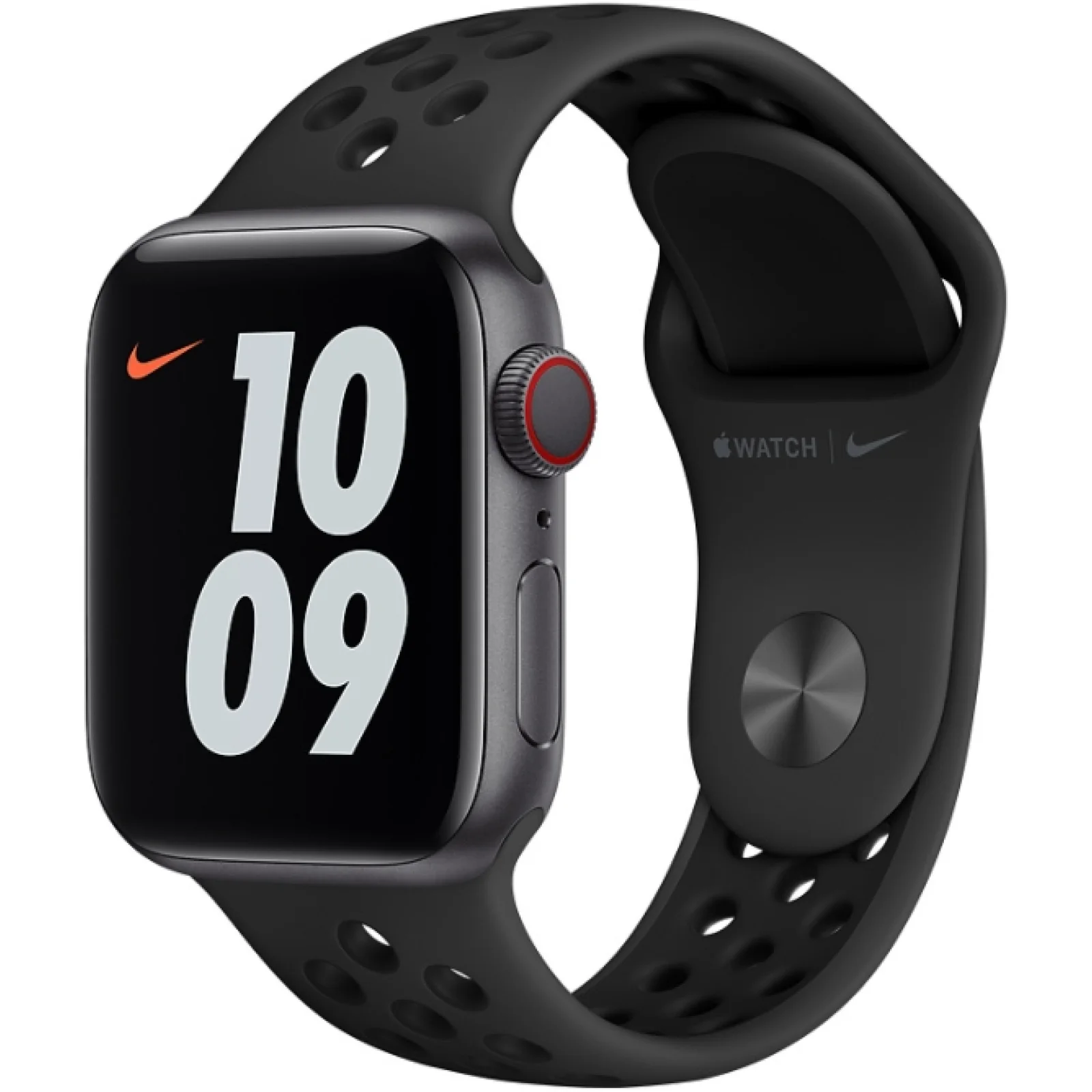 Ремінець Apple Anthracite/Black Nike Sport Band для Apple Watch 38mm, 40mm (MX8C2)