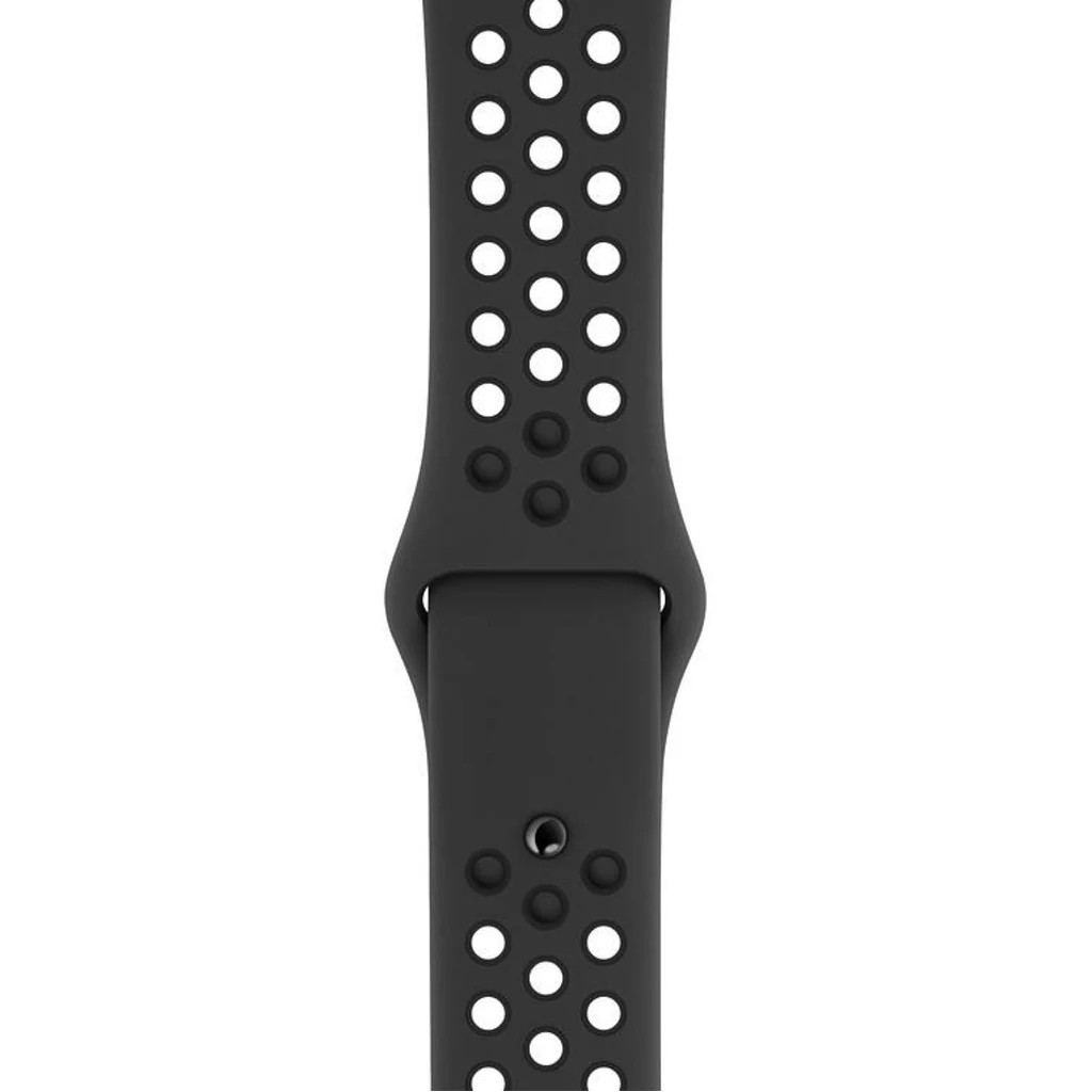 Ремешок Apple Anthracite/Black Nike Sport Band S/M & M/L для Apple Watch 44mm (MX8E2)