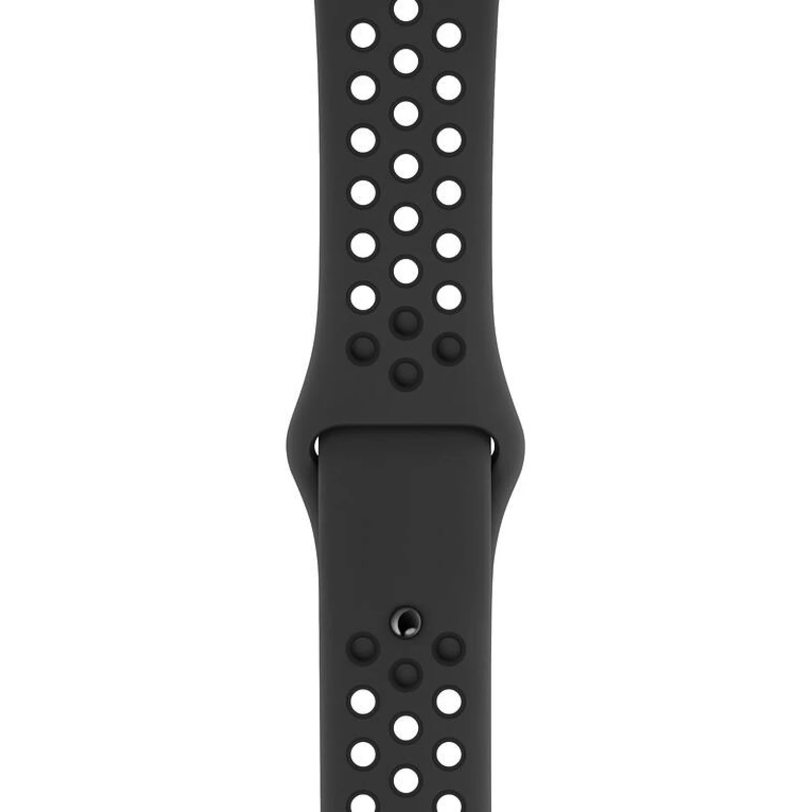 Ремінець Apple Anthracite/Black Nike Sport Band S/M & M/L для Apple Watch 44mm (MX8E2)