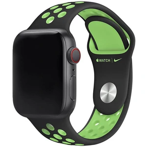 Ремінець Apple Black / Lime Blast Nike Sport Band для Apple Watch 38mm, 40mm (MXQW2)