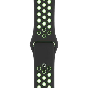 Ремінець Apple Black / Lime Blast Nike Sport Band для Apple Watch 38mm, 40mm (MXQW2)