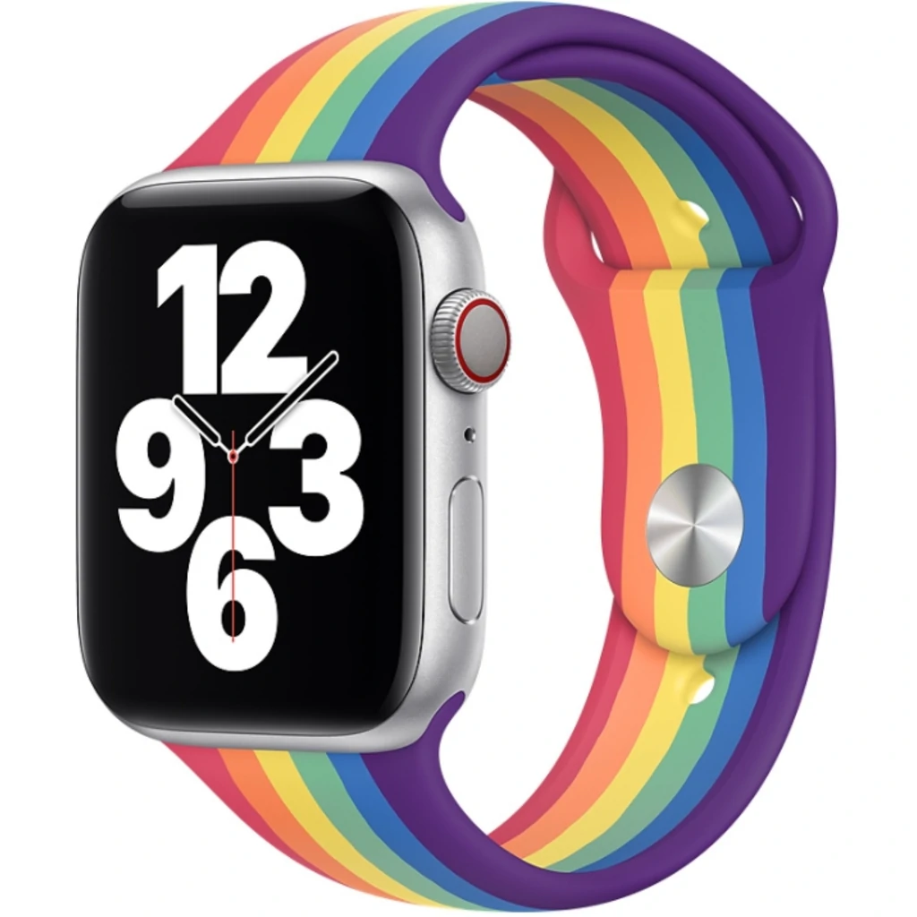 Ремешок Apple Sport Band Pride Edition для Apple Watch 42mm, 44mm (MY1Y2)