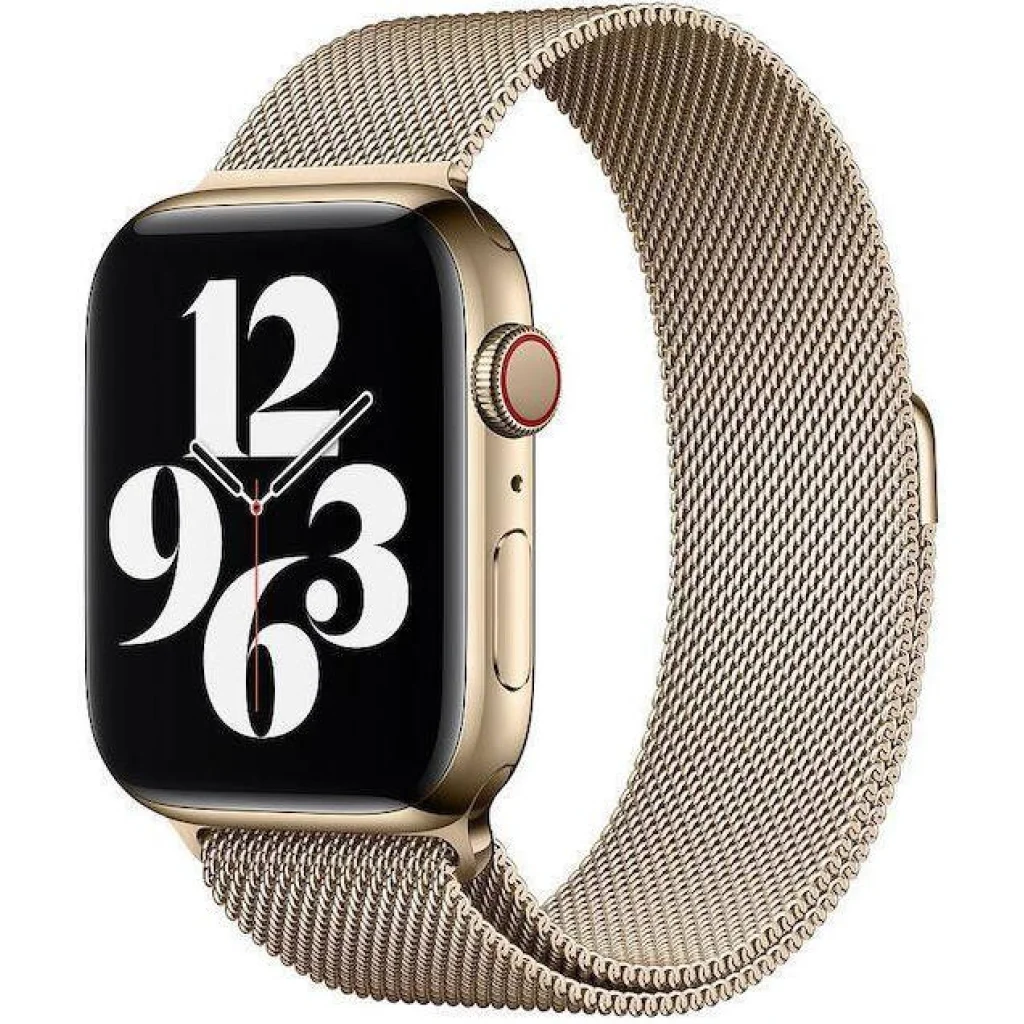 Ремінець Apple Milanese Loop Gold для Apple Watch 38mm, 40mm, 41mm, 42mm (MAXL4, MXMN3)