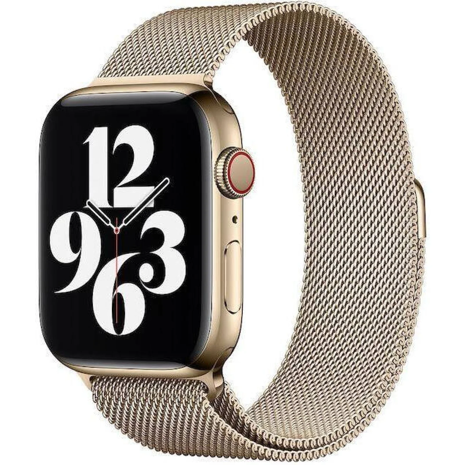Ремінець Apple Milanese Loop Gold для Apple Watch 42mm, 44mm, 45mm (ML763)