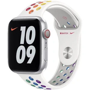 Колір: Білий - Ремінець Apple Nike Sport Band Pride Edition для Apple Watch 42mm, 44mm (MYD62)