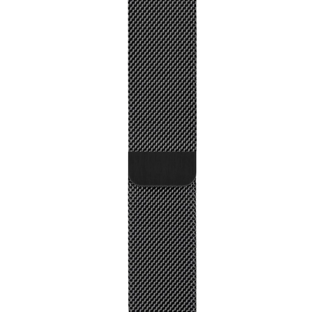 Ремінець Apple Milanese Loop Space Black для Apple Watch 44mm (MTU52)