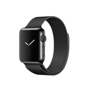Смарт-часы Apple Watch Series 2 38mm Space Black Stainless Steel Case with Space Black Milanese Loop Band (MNPE2)