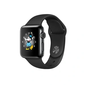 Смарт-часы Apple Watch Series 2 38mm Space Black Stainless Steel Case with Black Sport Band (MP492)