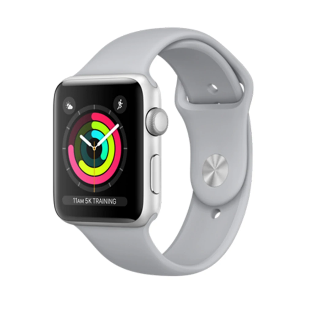 Apple Watch Series 3 GPS 42mm Silver Aluminum with Fog Sport Band (MQL02)