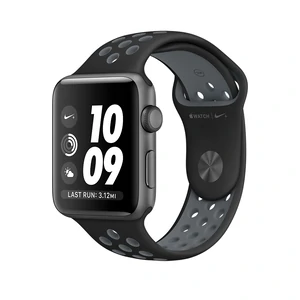 Смарт-часы Apple Watch Nike+ 42mm Space Gray Aluminum Case with Black/Cool Gray Nike Sport Band (MNYY2)