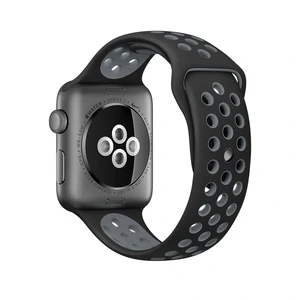 Apple Watch Series 2 Nike+ 38mm Space Gray Aluminum Case with Black/Cool Gray Nike Sport Band (MNYX2)