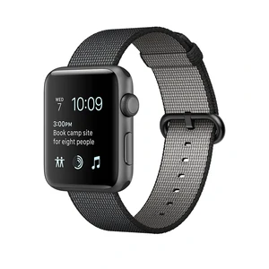 Смарт-часы Apple Watch Series 2 42mm Space Gray Aluminum Case with Black Woven Nylon Band (MP072)