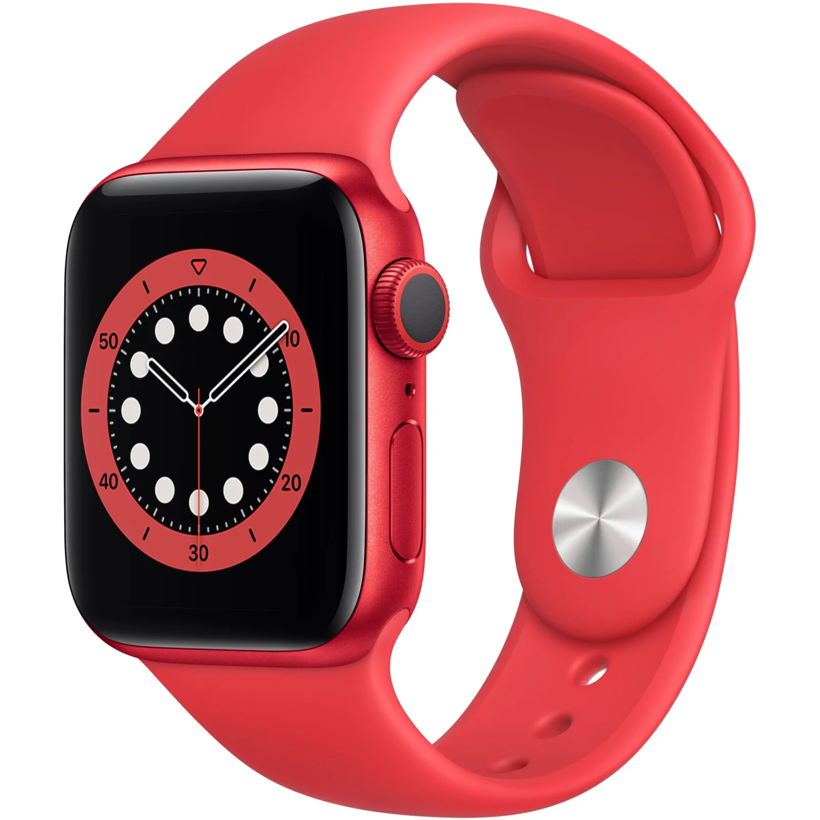 Apple Watch Series 6 GPS 40mm Product Red Aluminum Case with Product Red Sport Band (M00A3)