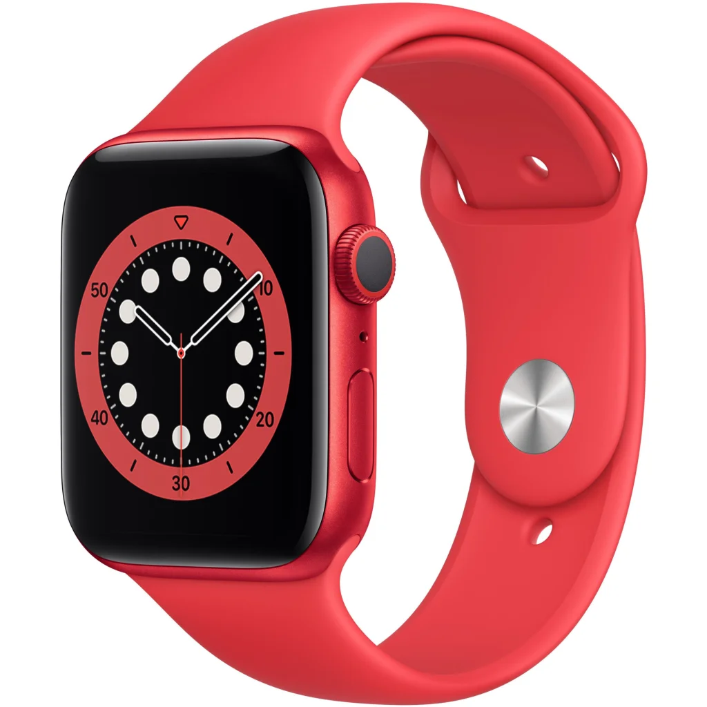 Apple Watch Series 6 GPS 44mm Product Red Aluminum Case with Product Red Sport Band (M00M3)