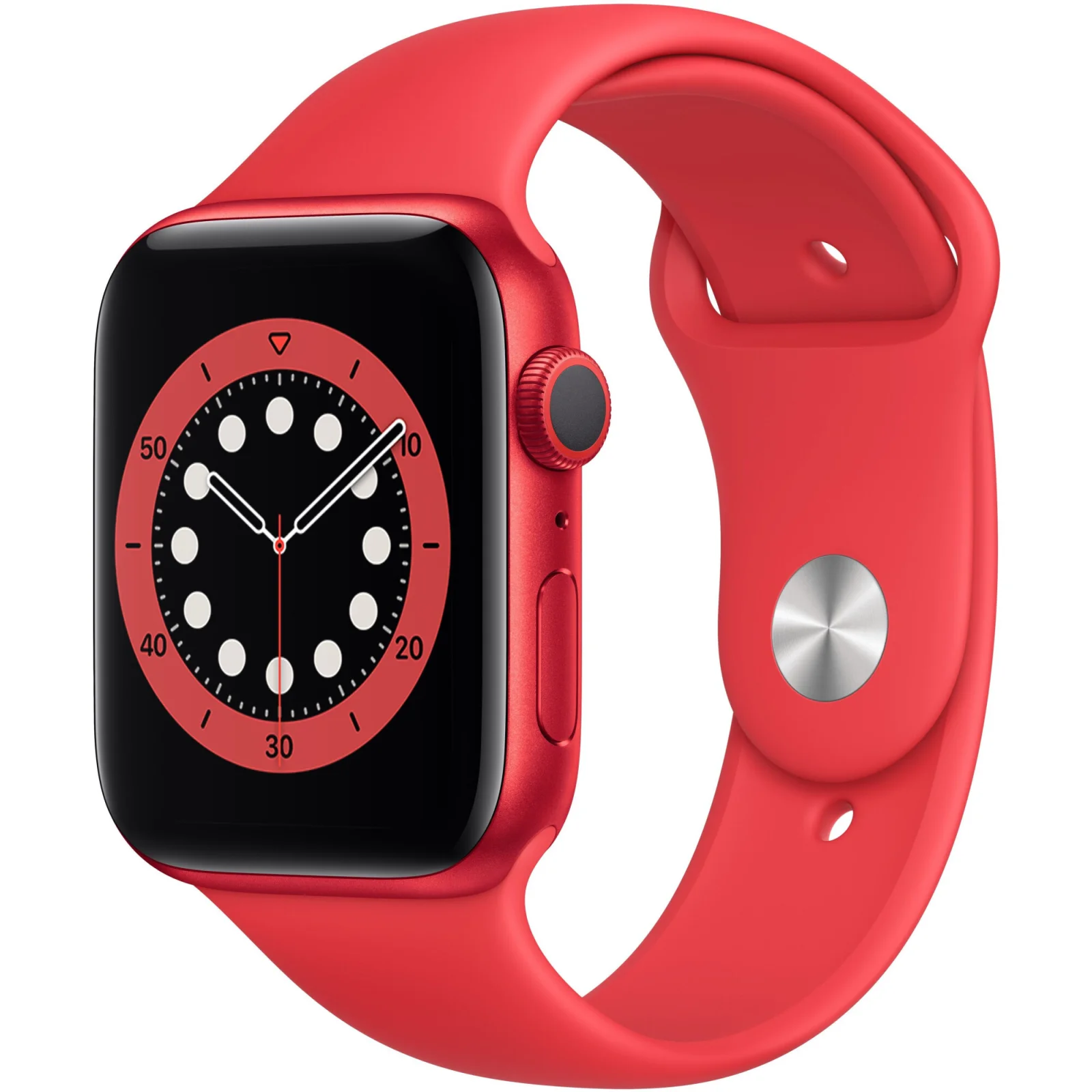 Apple Watch Series 6 GPS 44mm Product Red Aluminum Case with Product Red Sport Band (M00M3)