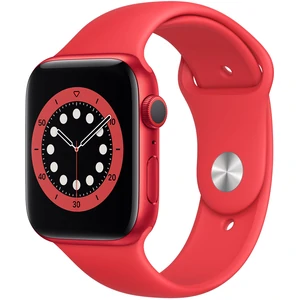 Смарт-годинник Apple Watch Series 6 GPS 44mm Product Red Aluminum Case with Product Red Sport Band (M00M3)