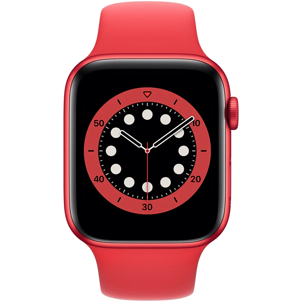 Apple Watch Series 6 GPS 44mm Product Red Aluminum Case with Product Red Sport Band (M00M3)