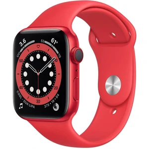 Смарт-часы Apple Watch Series 6 GPS + Cellular 40mm Product Red Aluminum Case with Product Red Sport Band (M02T3, M06R3)