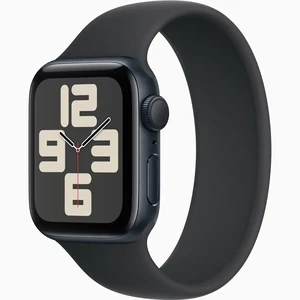 Смарт-годинник Apple Watch SE 2 GPS 40mm Midnight Aluminum Case with Black Solo Loop Size 6 (MA9A4, MC0X4)