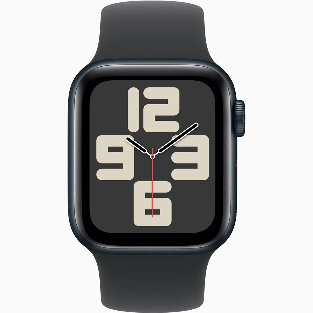 Смарт-годинник Apple Watch SE 2 GPS 40mm Midnight Aluminum Case with Black Solo Loop Size 6 (MA9A4, MC0X4)