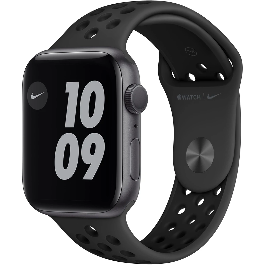 Apple Watch Nike Series 6 GPS 44mm Space Grey Aluminum Case with Anthracite/Black Nike Sport Band MG173 (MG173LL/A)