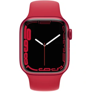 Смарт-годинник Apple Watch Series 7 GPS + Cellular 41mm Product Red Aluminum Case with Product Red Sport Band (MKHD3, MKHV3)