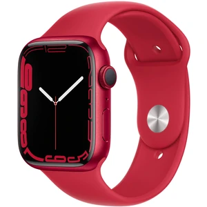 Смарт-часы Apple Watch Series 7 GPS + Cellular 45mm Product Red Aluminum Case with Product Red Sport Band (MKM83)