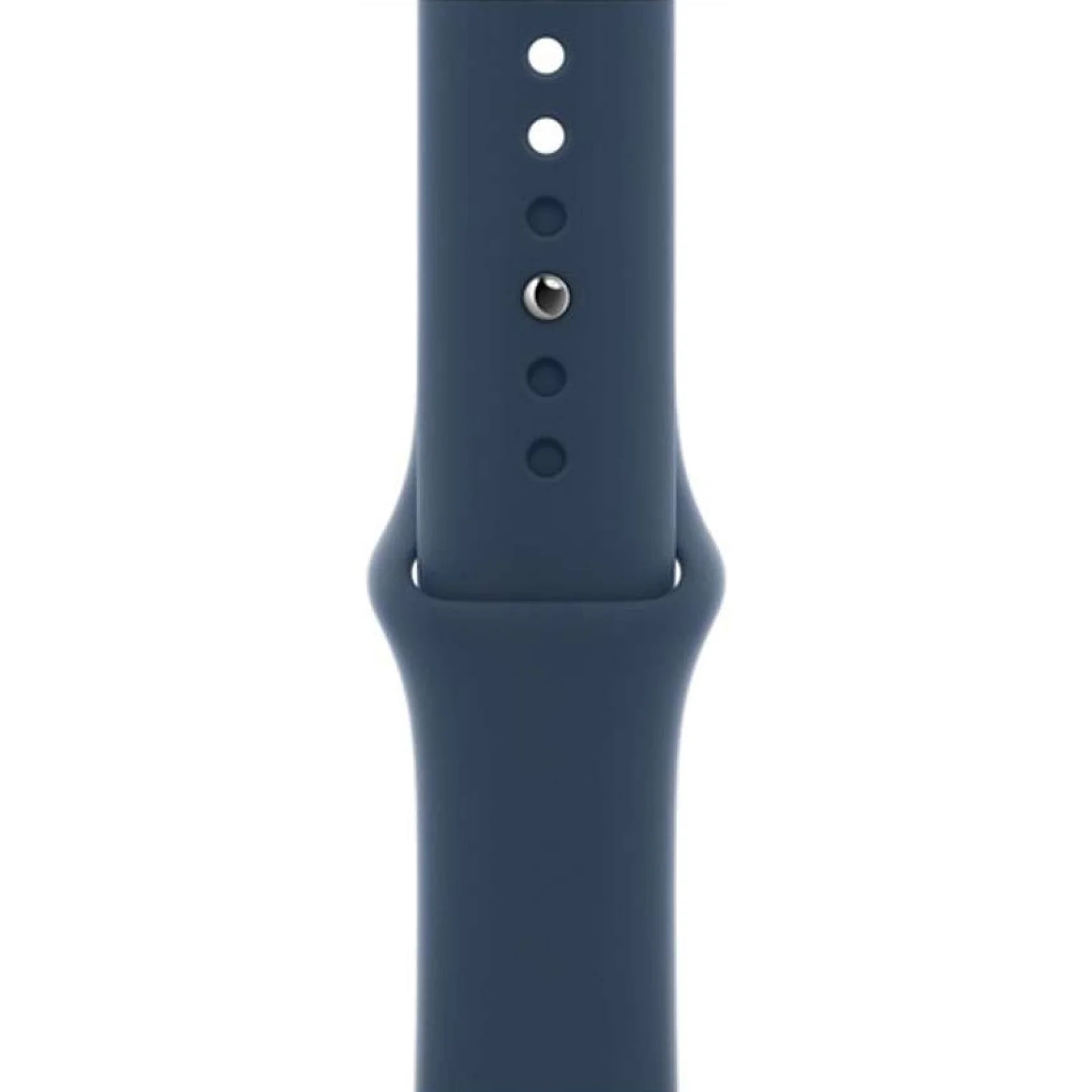Смарт-годинник Apple Watch Series 7 GPS + Cellular 41mm Gold Stainless Steel Case with Abyss Blue Sport Band (MN9K3)