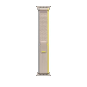 Смарт-часы Apple Watch Ultra GPS + Cellular 49mm Titanium Case with Yellow/Beige Trail Loop S/M (MNHD3/MNHK3)