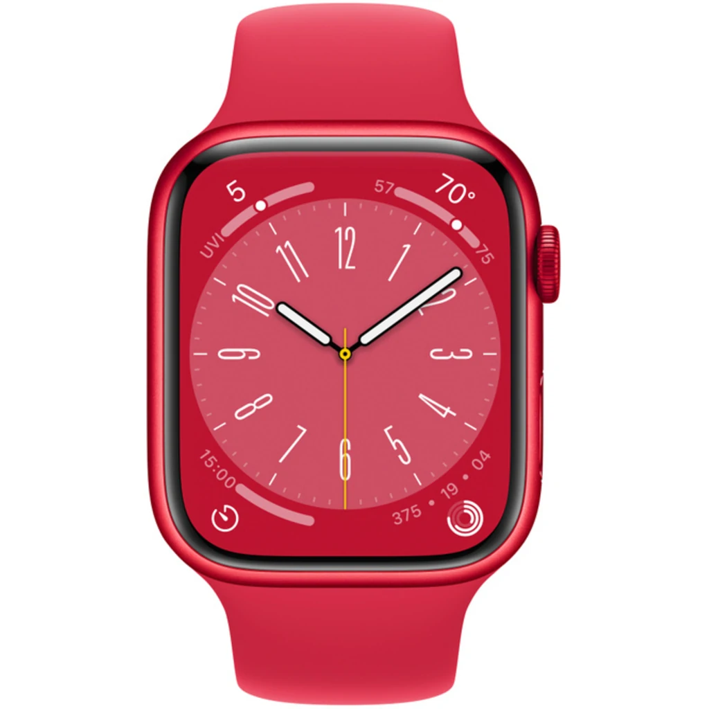 Смарт-годинник Apple Watch Series 8 GPS + Cellular 41mm Product Red Aluminum Case with Product Red Sport Band (MNJ23)