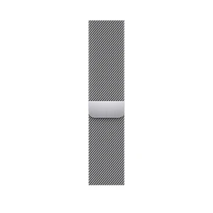 Смарт-часы Apple Watch Series 8 GPS + Cellular 41mm Silver Stainless Steel Case with Silver Milanese Loop (MNJ73/MNJ83)