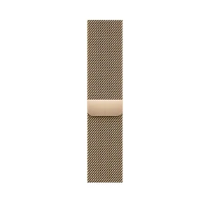 Смарт-годинник Apple Watch Series 8 GPS + Cellular 45mm Gold Stainless Steel Case with Gold Milanese Loop (MNKP3/MNKQ3)