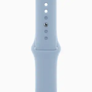 Смарт-часы Apple Watch SE 2 GPS 40mm Midnight Aluminum Case with Sky Sport Band M/L (MNL83, MR313)