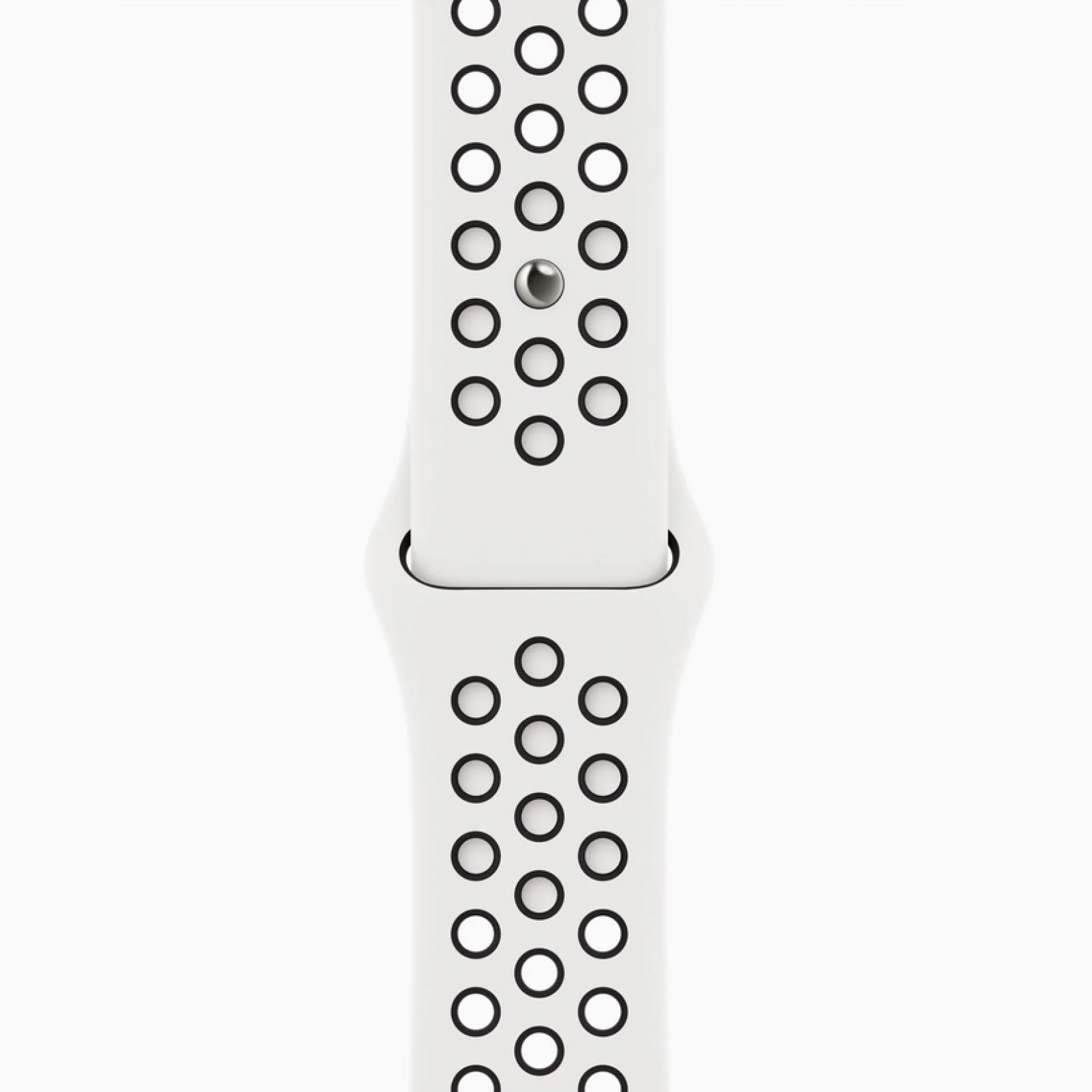 Смарт-годинник Apple Watch SE 2 GPS 40mm Silver Aluminum Case with White/Black Nike Sport Band (MNL93)