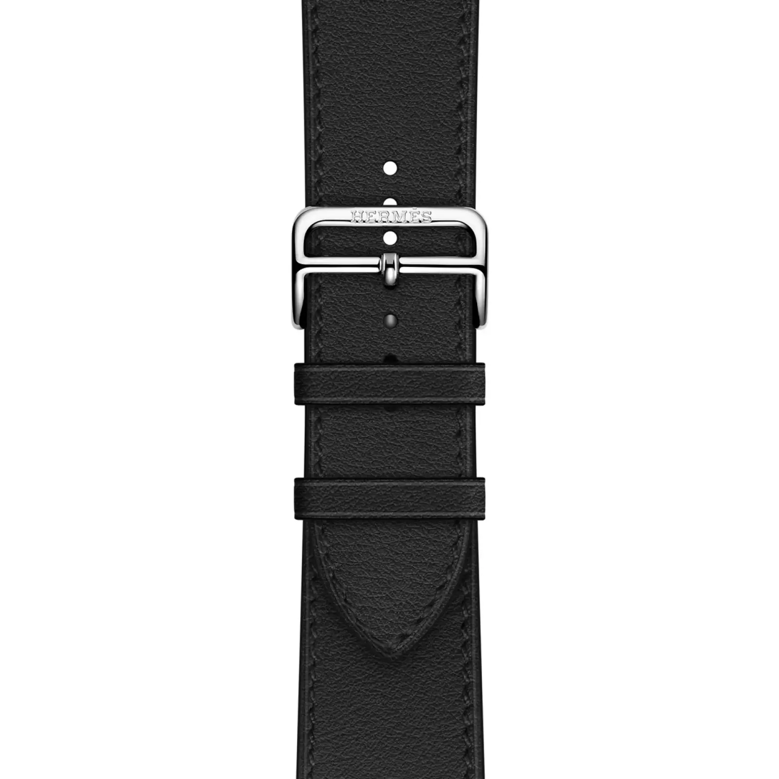 Смарт-годинник Apple Watch Hermes Series 8 GPS + Cellular 45mm Silver Stainless Steel Case with Noir Single Tour Deployment Buckle (MNNR3, MKGG3)