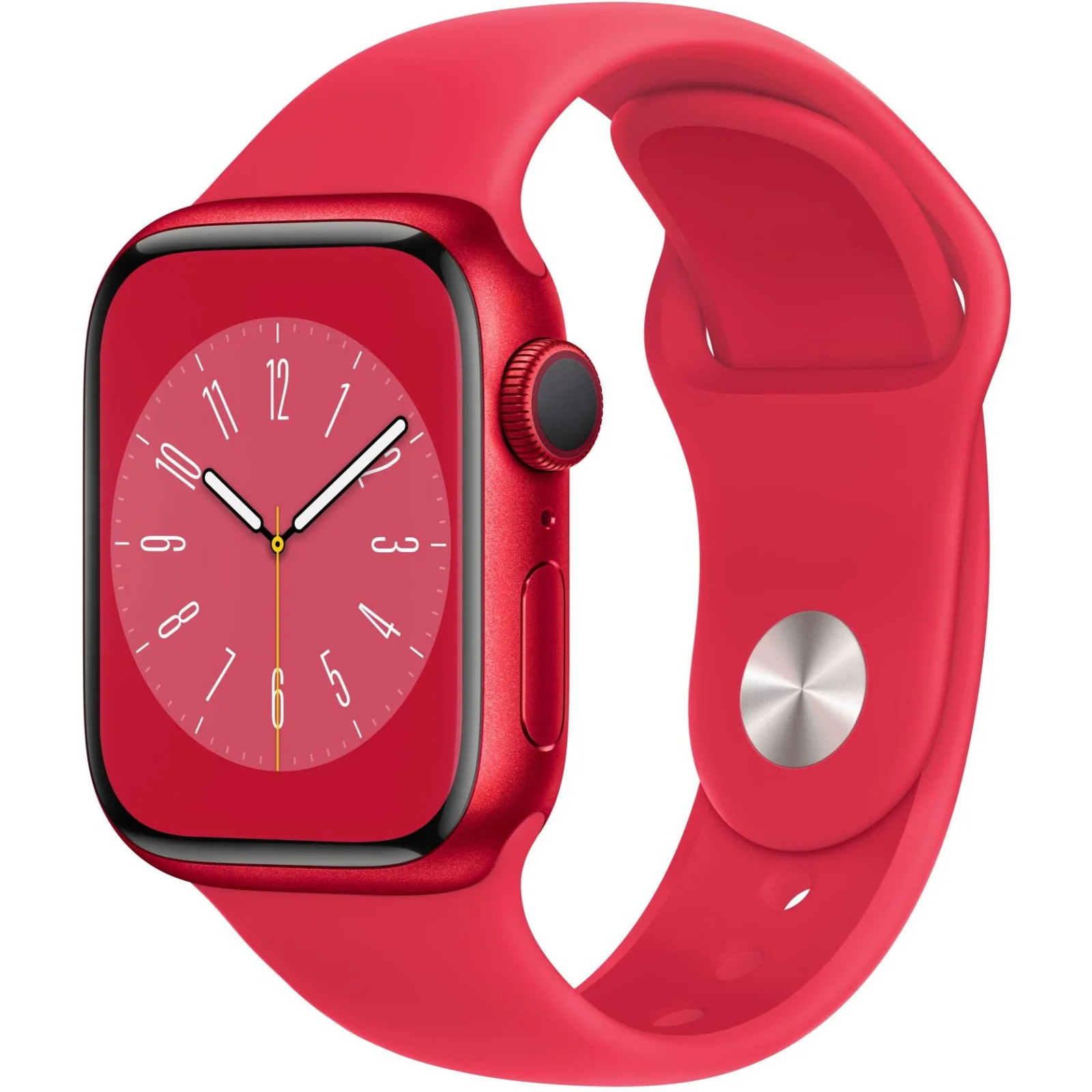 Смарт-годинник Apple Watch Series 8 GPS 45mm Product Red Aluminum Case with Product Red Sport Band (MNP43)