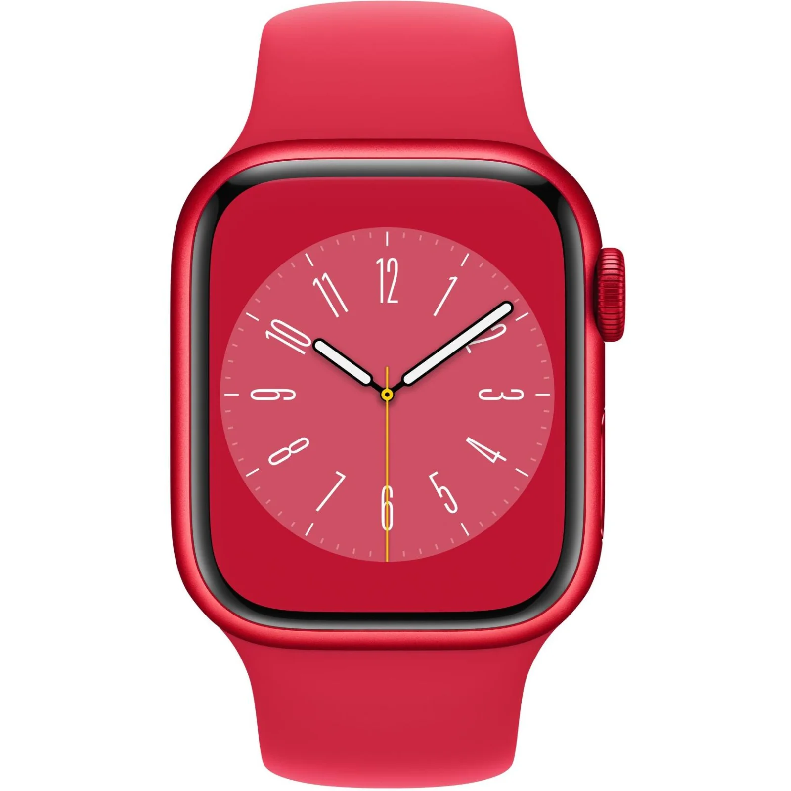 Смарт-годинник Apple Watch Series 8 GPS 45mm Product Red Aluminum Case with Product Red Sport Band (MNP43)
