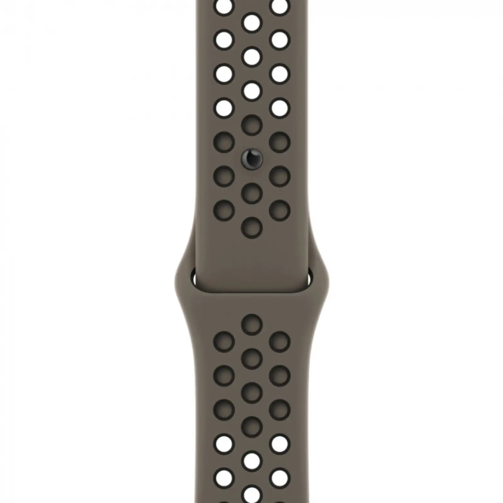 Смарт-годинник Apple Watch Nike Series 8 GPS 45mm Midnight Aluminum Case with Olive Grey/Black Nike Sport Band (MNP83, MPH93)
