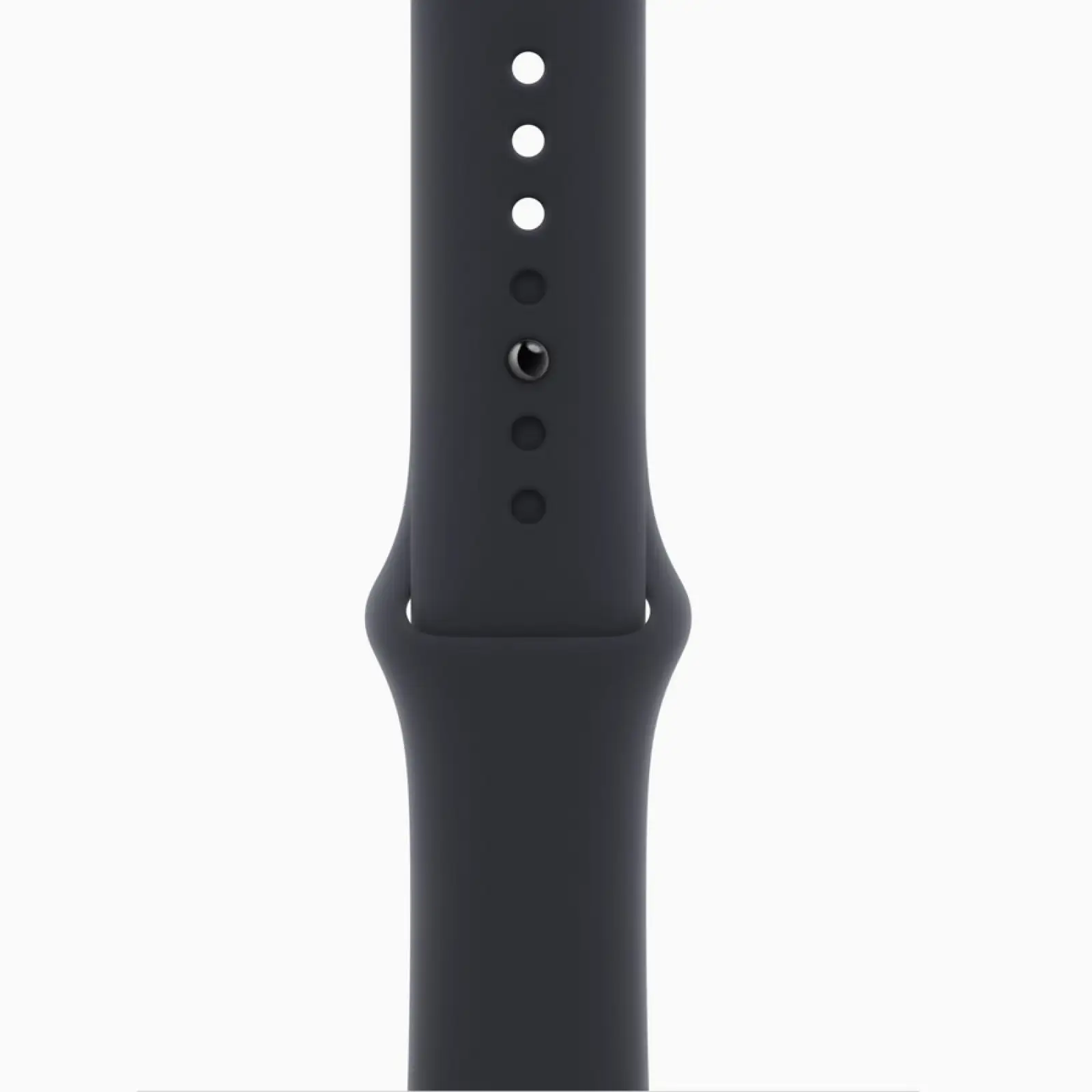 Смарт-часы Apple Watch Series 8 GPS 45mm Silver Aluminum Case with Midnight Sport Band M/L (MP6T3, MPLU3)