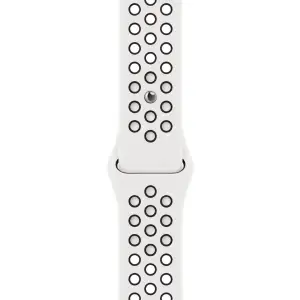 Смарт-годинник Apple Watch Nike Series 8 GPS 45mm Starlight Aluminum Case with Summit White/Black Nike Sport Band (MPH13)