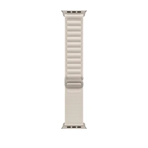 Смарт-годинник Apple Watch Ultra GPS + Cellular 49mm Titanium Case with Starlight Alpine Loop Medium (MQF03/MQFR3)