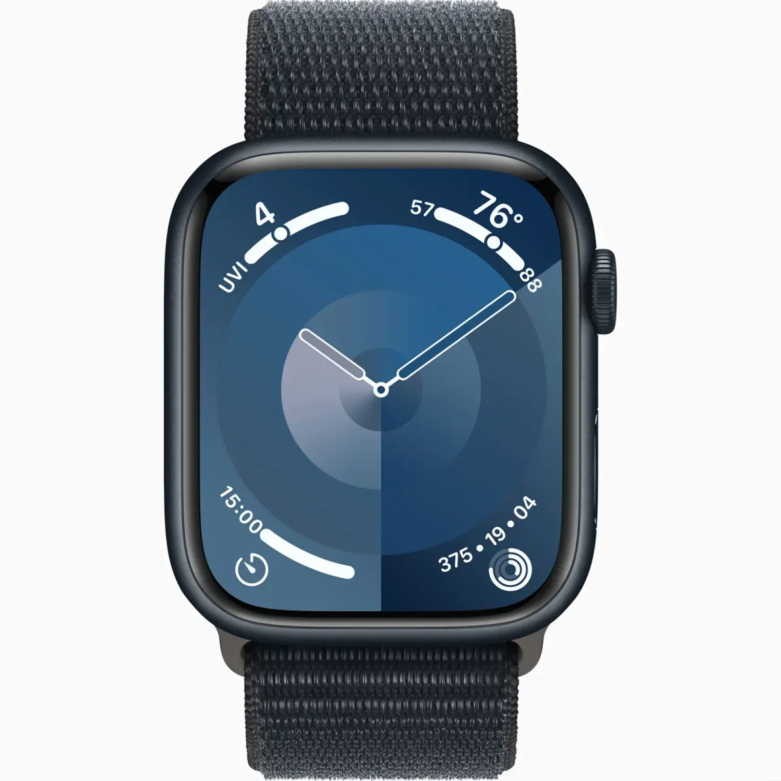 Смарт-годинник Apple Watch Series 9 GPS 41mm Midnight Aluminum Case with Midnight Sport Loop (MR8Y3)
