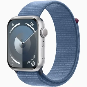 Смарт-часы Apple Watch Series 9 GPS 41mm Silver Aluminum Case with Winter Blue Sport Loop (MR923)
